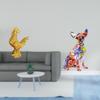 And Puppy Figurine Feng Shui Decor Multicolor Animal Sculpture for Home Living Room Birthday