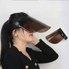 Adjustable Sun Visor Anti-UV Face Cover Shield Unisex Welding Mask  Sport