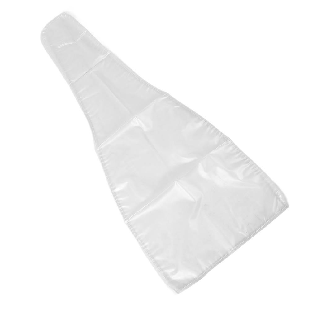 Guitar Dust Cover Transparent Waterproofing PVC Electric Guitar Cover Protective Storage Bag for Home Outdoor Travel