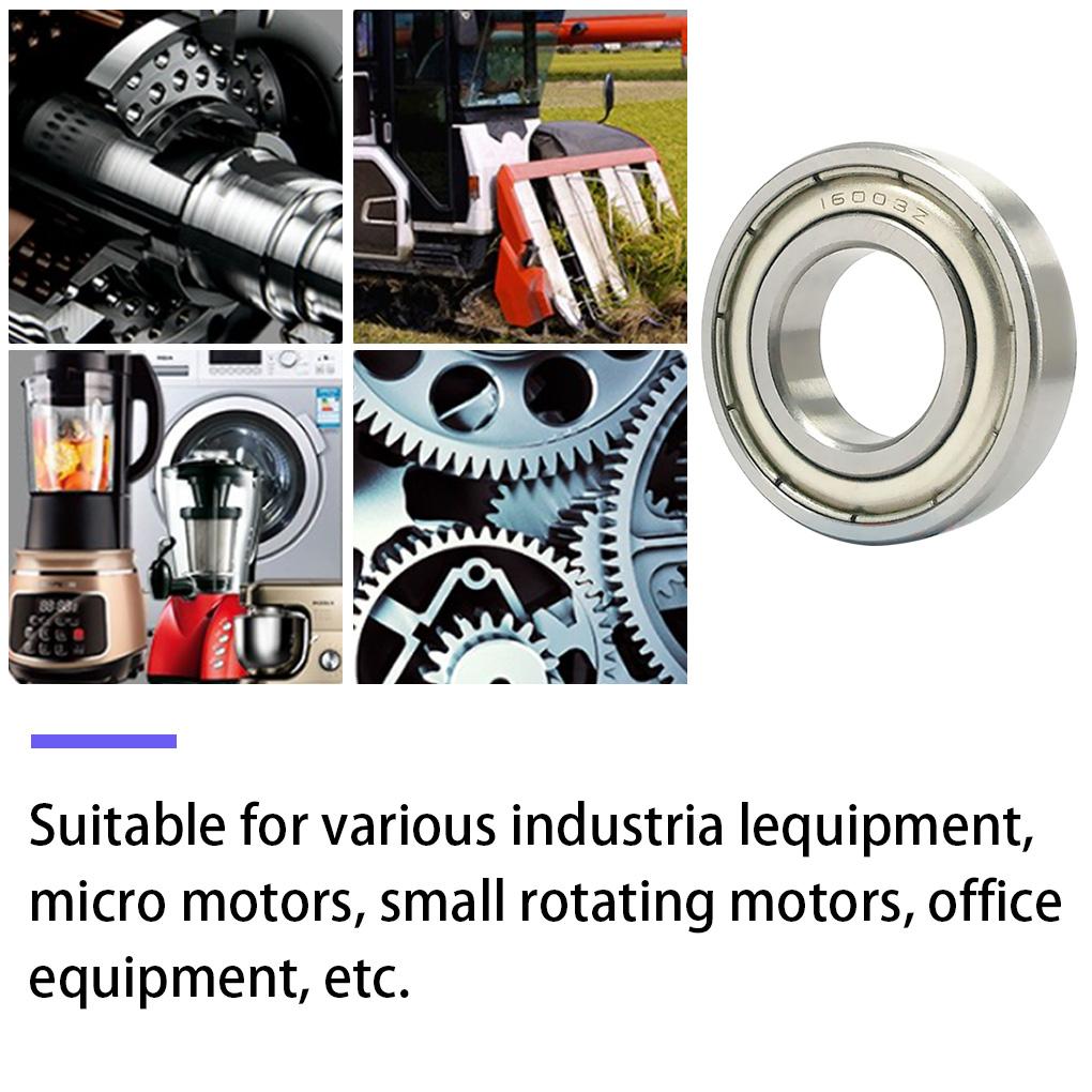 10pcs Electric Motor Ball Bearing Deep Grooves Double Bearing