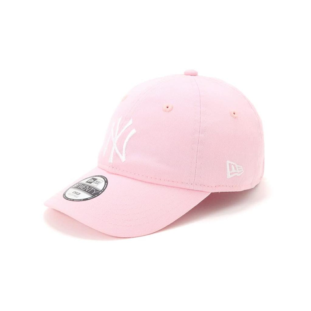 New Era MLB NY Pink Youth Size Sizes 920 Washed Neyyan Pink White Kids' Cap, 25J, 52-56cm,