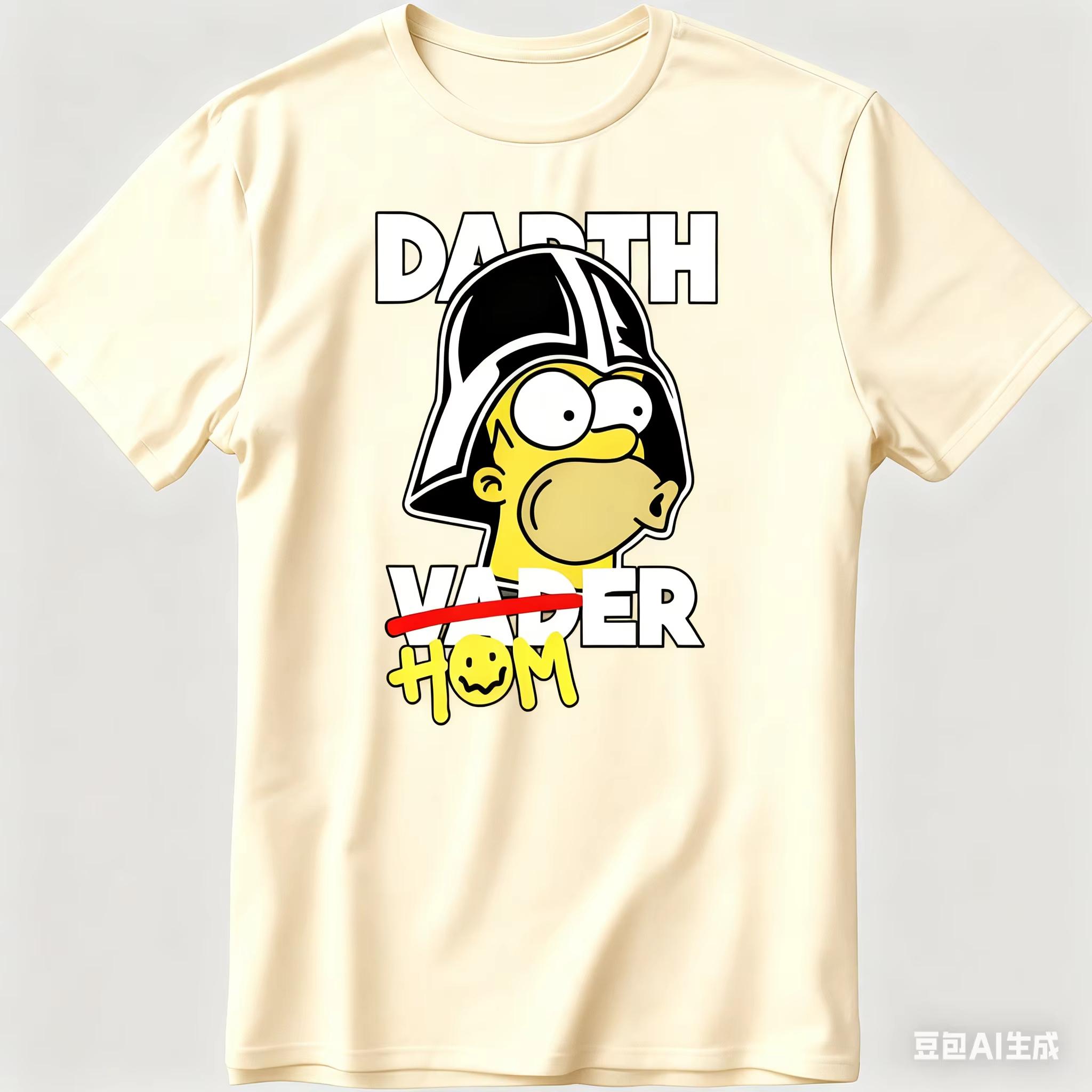 

The Simpsons Homer J Simpson Printed Pure Cotton Tshirt for Men and Women Oversized Fun Casual Comfortable Short Sleeved Tees 4XL