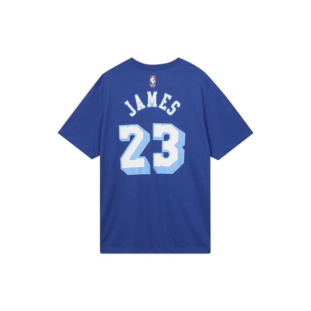 Nike Koszulka do koszykówki Lakers LeBron James #23 Edycja Klasyczna Męska Top Jasnoszary CT9915-495