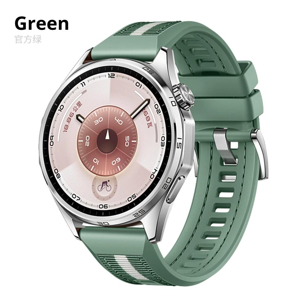 22mm Nylon Weave Silicone Strap for Huawei Watch GT6 Pro 46mm Band Wristband for Huawei GT5/GT4/GT3 46mm Bracelet Watchband