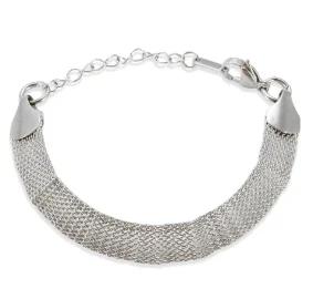 Stainless Steel Heart-shaped Ladies Elegant Bracelet For Women Crystal Bangle