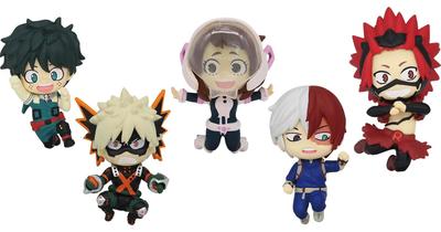 My Hero Academia Pyon Colle Figurka 5 typów [Zestaw] (Pełny Kompletny)]