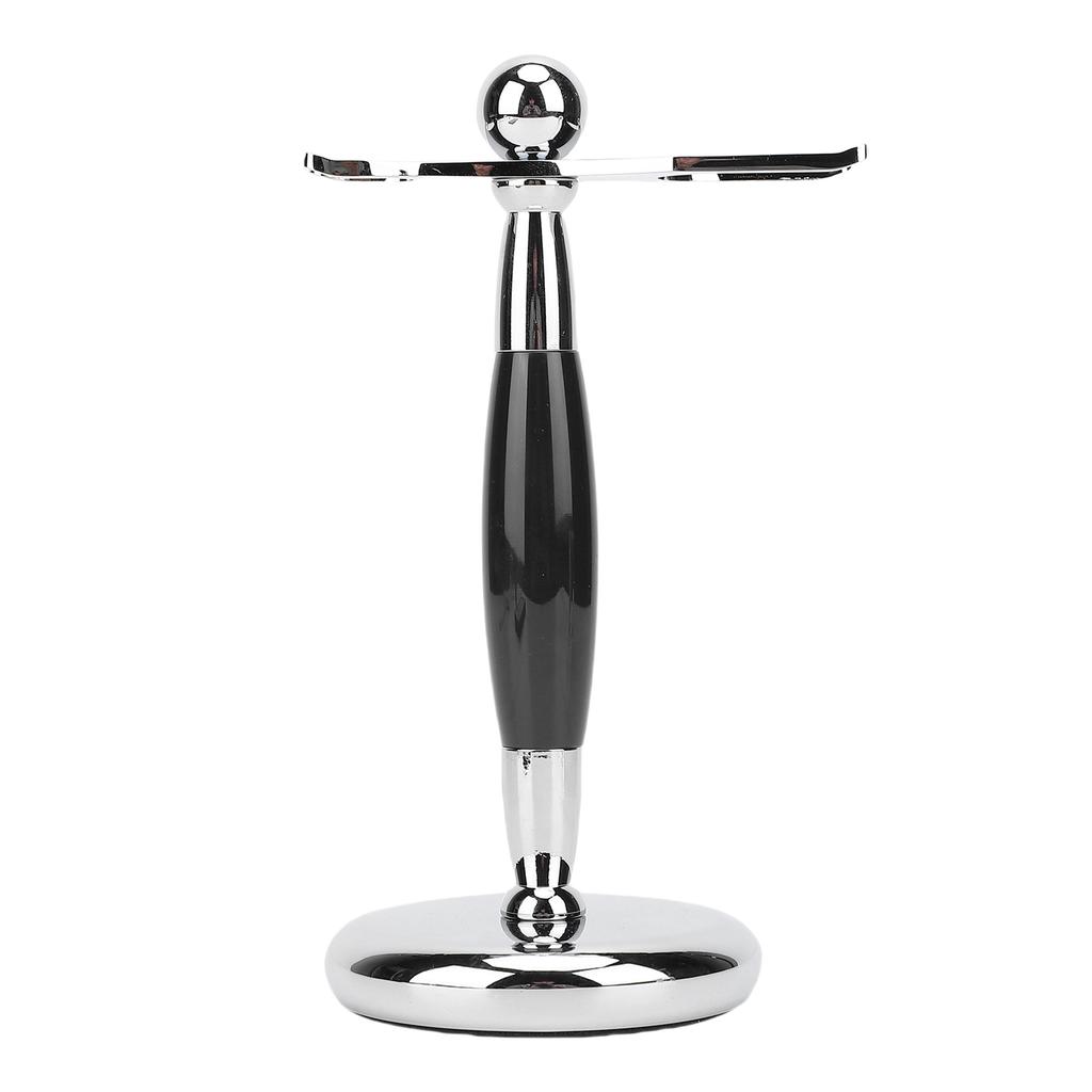 Shaving Brush Stand Extra Wide Openings Double Sided Shaving Holder for Men with Metal Base
