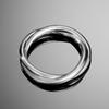 Neuer ausgefallener Kreuz-Fingerring für Damen, modisches, vielseitiges Zubehör, Jahrestag, Liebesgeschenk, Statement-Schmuck
