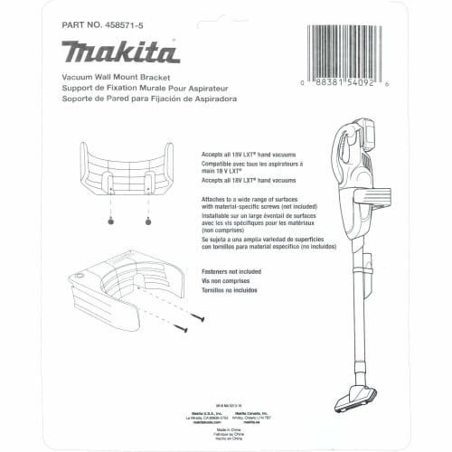 Makita dobíjecí čistič na stěnu Originální produkt MAKITA *Žádné šrouby pouze pro hlavní tělo