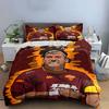 Illustrated football player design. Bedding sets Duvet cover sets Duvet covers Pillowcases(1* Duvet Cover 2* Pillowcases without duvet insert)