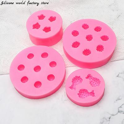 Silicone World Silicone Cake Mold Blueberry Raspberry Pineapple Strawberries Fondant Mold Cake Decorating Tools Chocolate Mold