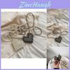 Trendy Mini Children's Crossbody Bag With Adorable Pearl Heart Design For Girls