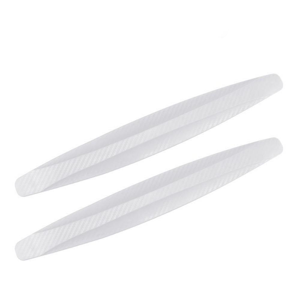

2Pcs PVC Car Protector Strip Anti Scratch Car Edge Stick New Car Bumper Stickers
