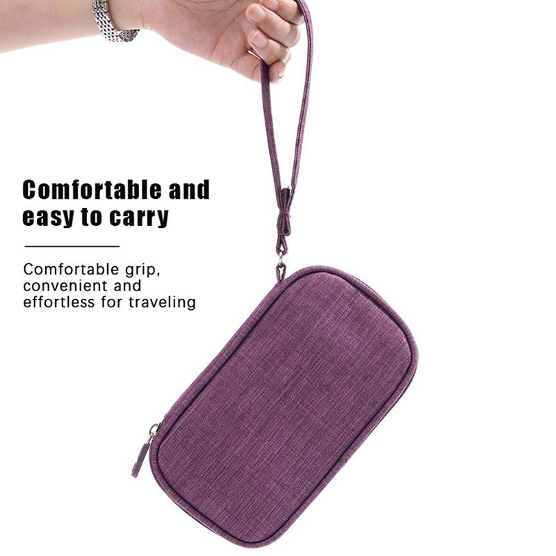 1Pc Portable Cable Organizer Storage Bag For Power Bank Digital Cable Case Earphone Earphone Holder Case Headset Charging Box