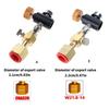 Corrosion Resistant Sodas Maker Coupler Easy Installation Adapter Copper Texture Suitable for Home or Restaurant Use