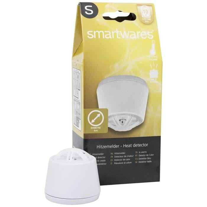 Hlásič tepla - Smartwares - FHE-18600 - Bezdrátový - 54 °C - Povrchová montáž
