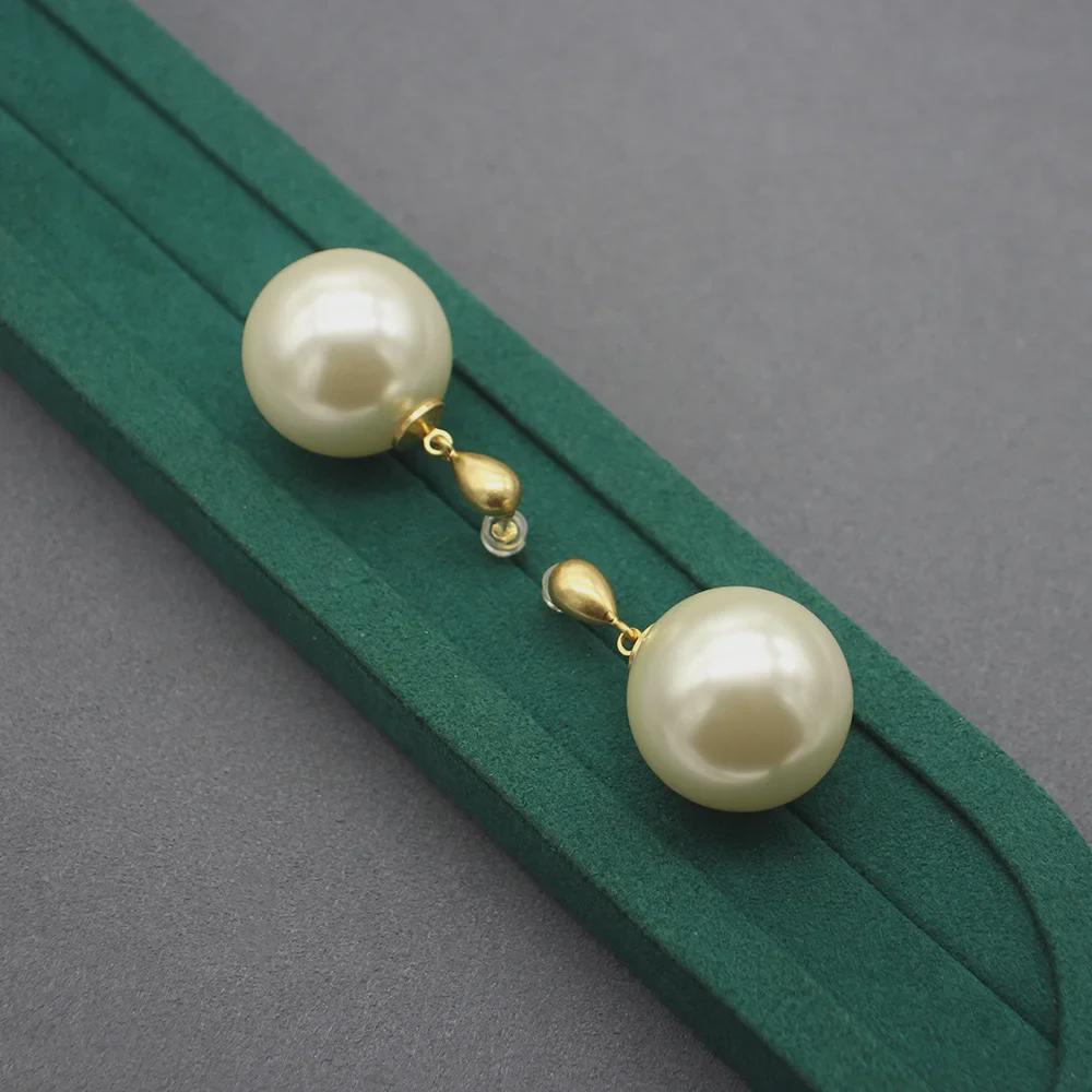 Exaggerated Table Tennis Earrings: Spanish Niche Designer, Versatile Japanese Cotton Beads