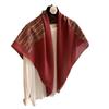 Ethnic Style Outer Cotton And Linen High-End Printing Sunscreen Scarf Shawl Fashion Square Scarf Thin Decorative Scarf Silk Scarf