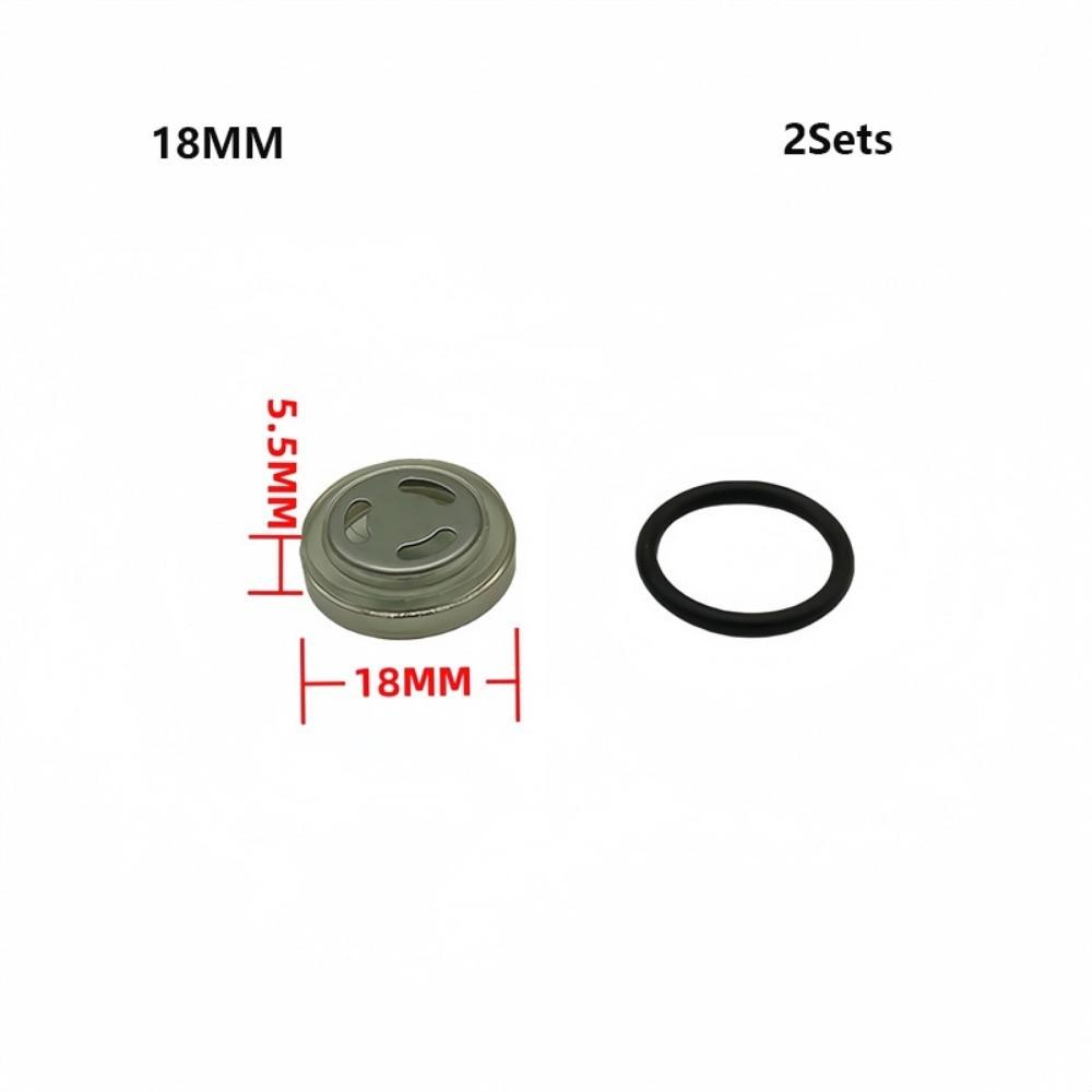 2Pcs 2 Sizes Brake Master Cylinder Reservoir Sight Glass Oil Mirror  Electric Scooter Accessories