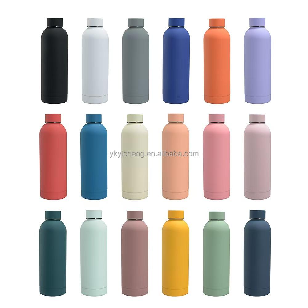 Hot Selling New Stainless Steel Insulated Water Bottle Double Wall Vacuum Flask Promotional Metal Thermos 12-24 Hours Thermal