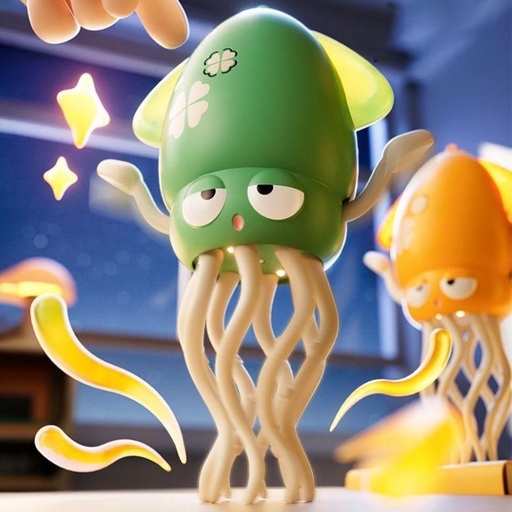 Electric Dancing Octopus fidget toys Anti-stress Anti stress luminous Music Baby Crawling toys games for kids children Pets Cat