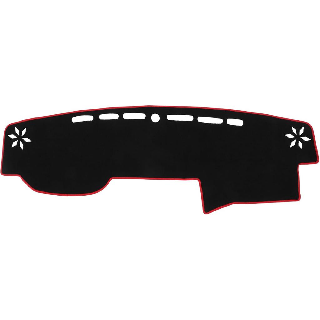 Dashboard Cover Compatible for Toyota 4runner 2015-2019, Non-Slip Polyester Black Dash Cover Mat Dash Board Protector Cover