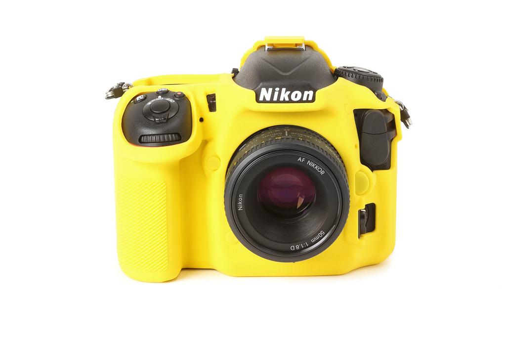 DISCOVERED EasyCover for Nikon Yellow Camera Cover with LCD Screen Protector D500,
