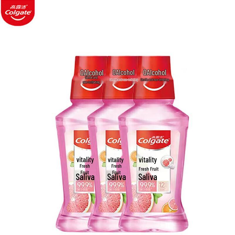 

Colgate Vibrant Fruit Flavor Alcohol-Free Mouthwash