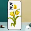 Tulip Flower For Realme 13 12 10 11 14 Pro Plus GT 6 5 6T GT7 Pro C55 C53 C51 C21Y C25S C75 C67 C61 Case