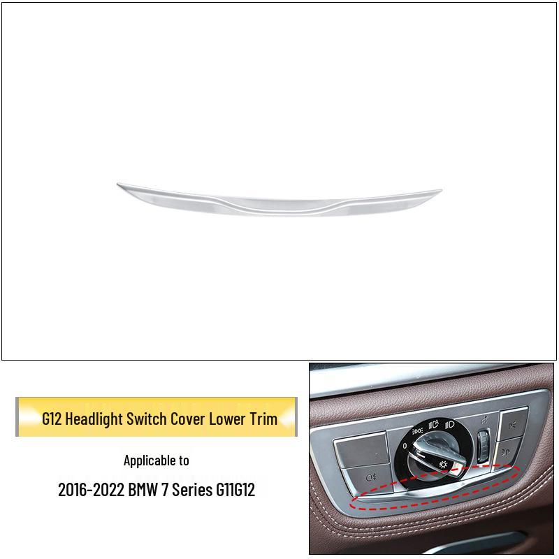 BMW 7 Series Headlight Switch Cover & Light Control Knob for G11/G12