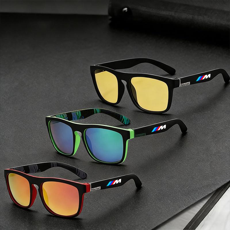 OSTB7 Polarized Sunglasses Cross-border Cycling UV-blocking Driving Glasses For BMW X1 X3 F10 M1 M2 M3 M5 M6 E87 M Power Car Sticker