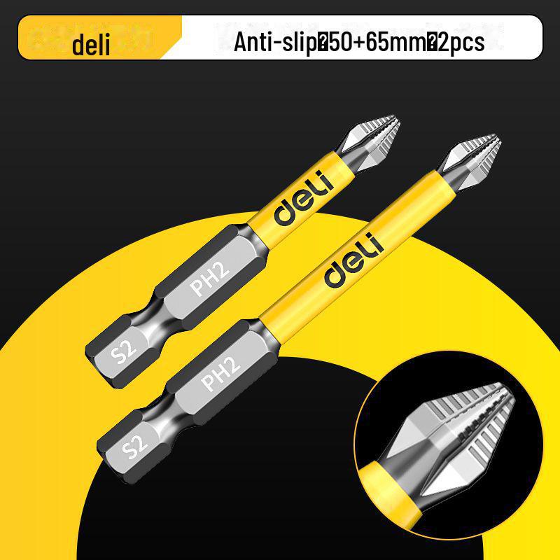 

Набор электрических отверток Deli Non-Slip Cross Magnetic с шестигранными битами высокой твердости для дрелей