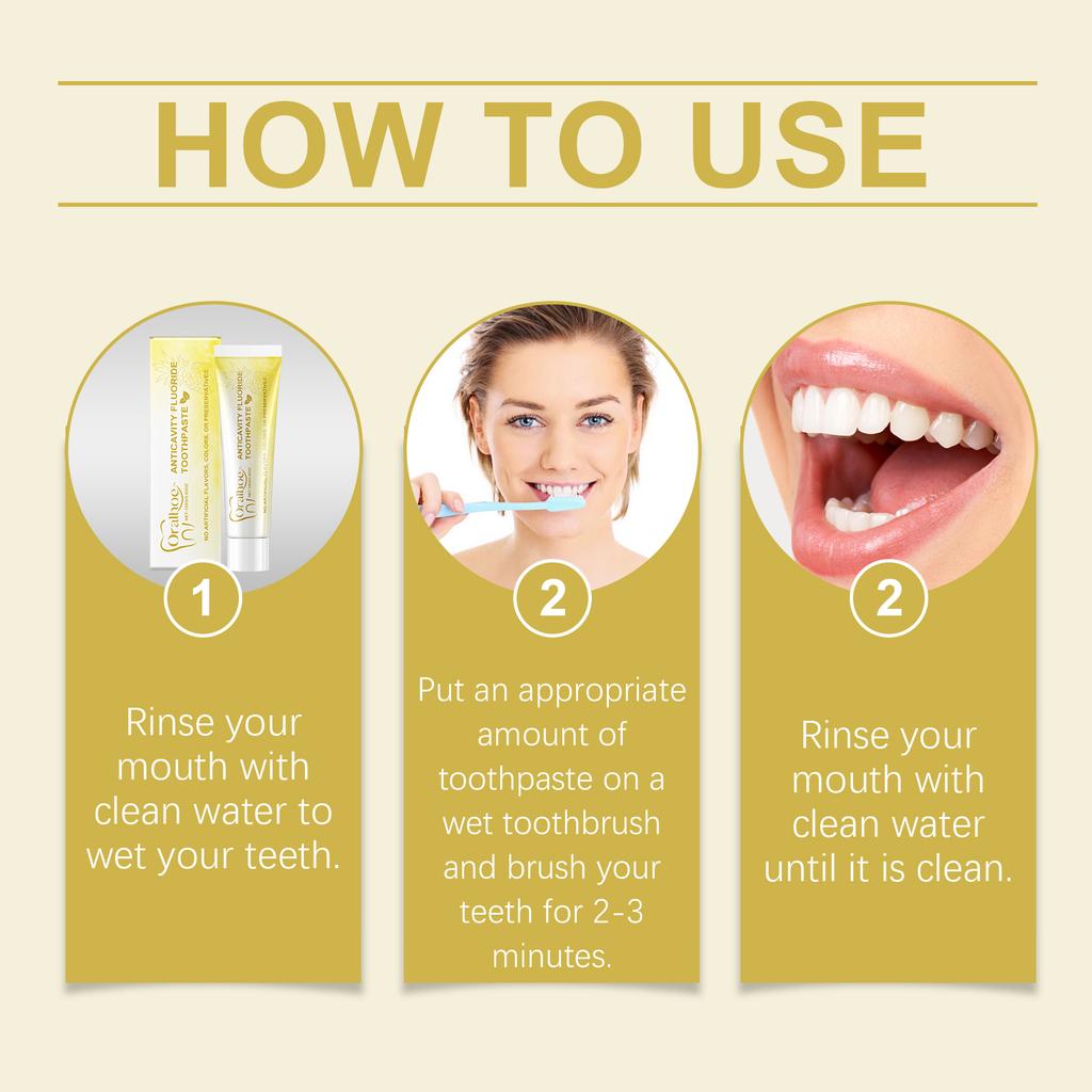 Pineapple Whitening Toothpaste Daily Care Gentle Cleaning Yellow Stains Remove Bad Breath Lasting Brightening Toothpaste