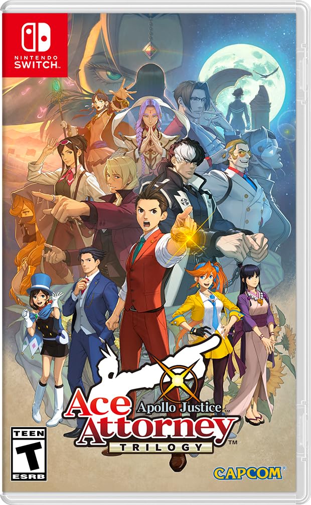 

Apollo Ace Attorney Trilogy North Switch Justice: (Import version: America) –