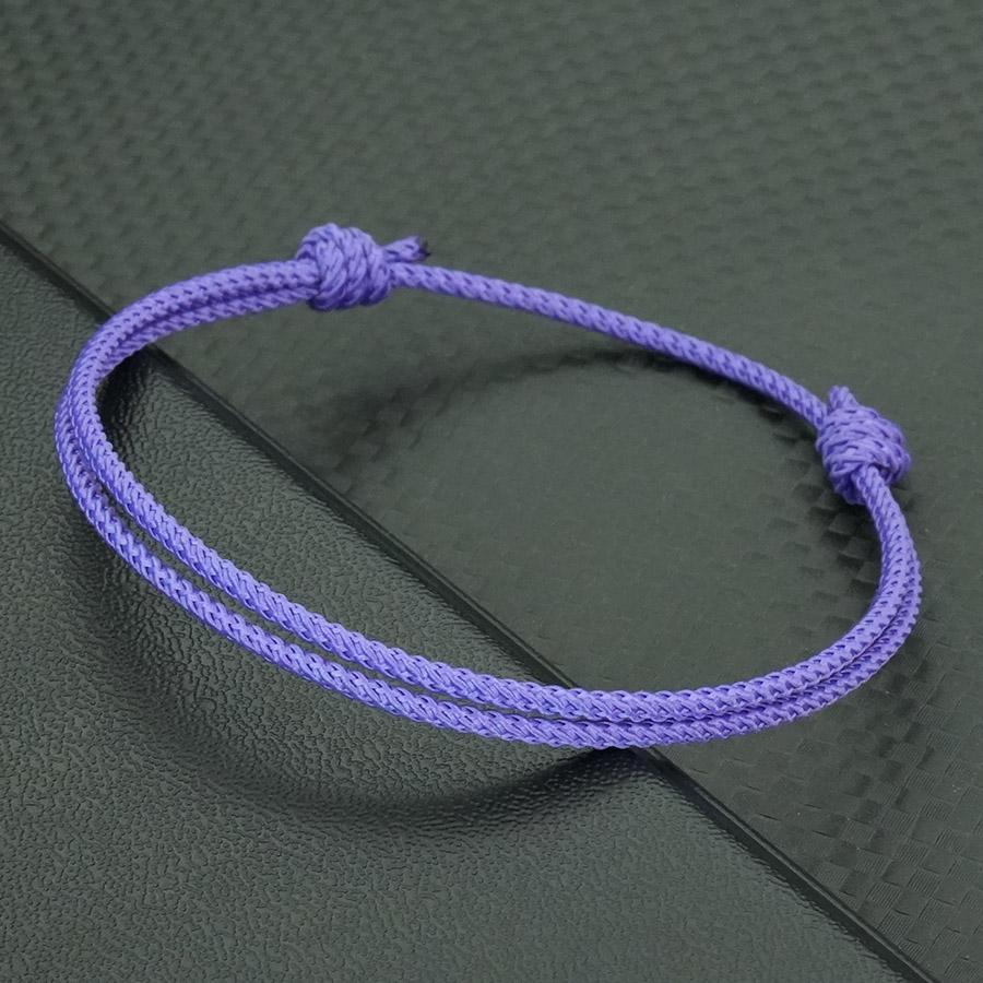 Fashion A Grade 2mm Thin String Bracelet For Women 11 Colors Available Handmade Braided Adjustable Charm Braclet Pulseria Joias