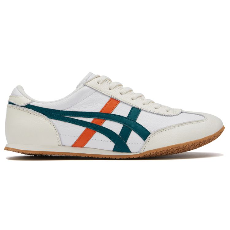 ONITSUKA TIGER Machu Racer Comfortable Versatile Breathable Lightweight Low-Top Casual Shoes Unisex Sneaker White Green 1183B770-107