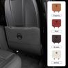 Car Seat Back Protective Mat Anti-kick Pad With Storage Pocket Accessories For Citroen C1 C2 C4 C3 C5 Berlingo Celysee Cactus
