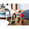 Living Market Spice Bottles, Condiment Bottles, Airtight Containers with Inner Stoppers, Food-86, 86ml, Set of 5