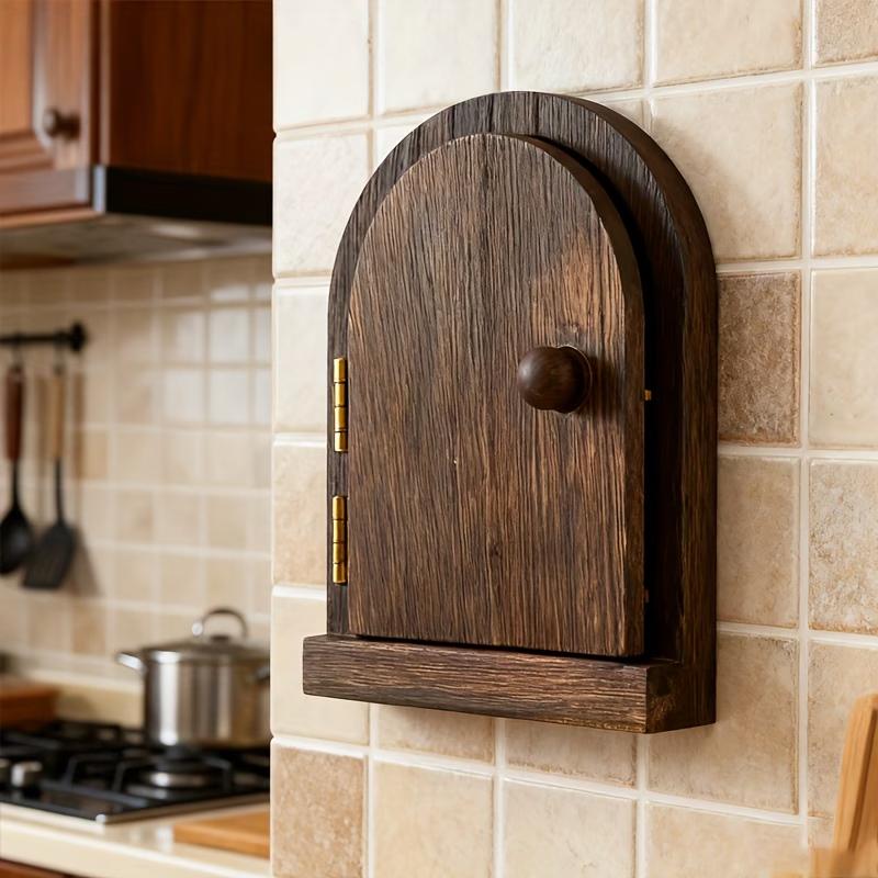 1PC Handcrafted Wooden Outlet Cover, Covers and Decorates Outlets, Dust and Dust-proof, Suitable for Living Room Walls, Bedroom