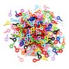 Colorful Mixed Alloy Split Jump Rings Lobster Clasp Eyelets Screw Pins Keychain DIY Jewelry Making Accessories Supplies