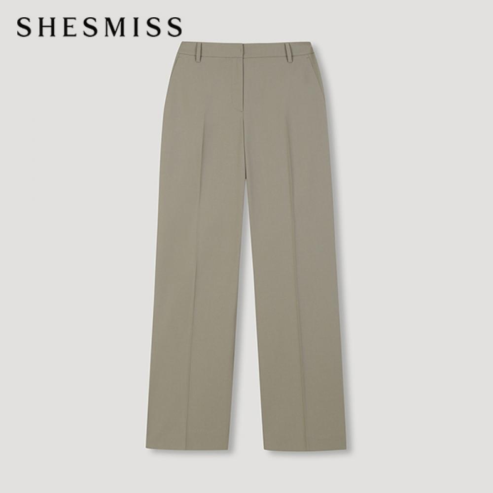 

She S miSS Twill Solid pantS SwwSln22020 Kb khaki beige/55