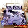 Fate Grand Order, Merlin Bedding Set Printed Bed Set With Pillowcase Duvet Cover Soft Single Double Queen Super King Size