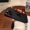 Black Skull Phone Case For iPhone 15 Cases iPhone 14 13 12 11 Pro Max Mini XS Max XR X 7 8 Plus SE Matte Soft Silicone Cover