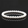 Natural Stone Elastic Bracelet 6mm Charm Men Black Lava Blue Beads Strand Bracelets for Women Yoga Meditation Jewelry pulseira