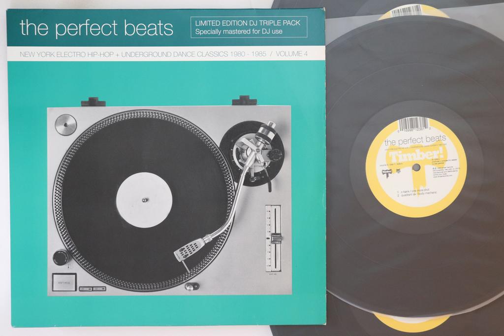 LP Record VARIOUS  Perfect Beats Volume 4 TR1238 TIMBER 1998 US Rap  HipHopRB Used