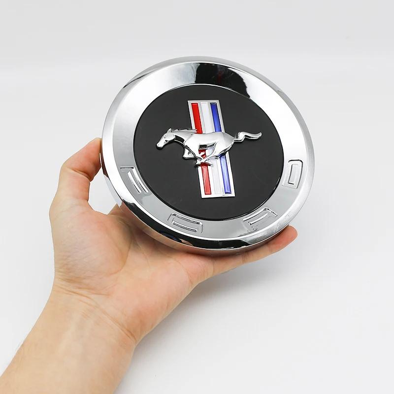 Car Sticker 150mm Car Trunk Emblem Sticker for Ford Mustang 5.0 Shelby GT500 Cobra GT Logo Badge Tail Decoration Auto Styling Ac