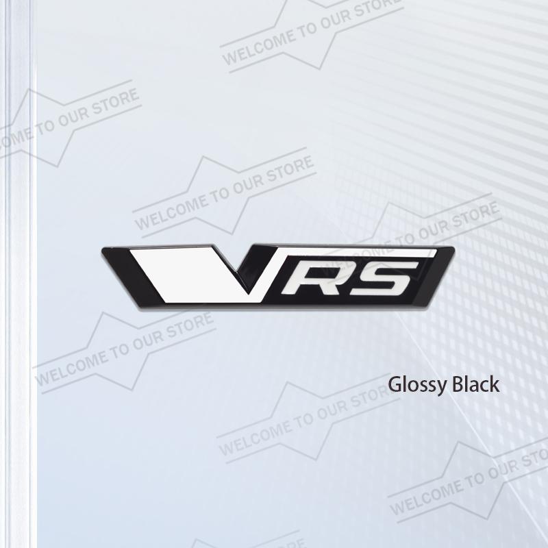 xnapd1 Car Styling New VRS Emblem Body Trunk 3D Metal Grille Badge Stickers Decal For Octavia Enyaq RS Elroq Kushaq Citigo Superb Scala