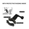 161° Aluminum Alloy Bike Stand for GoPro 11 11 11 11 9 8 DJI Osmo 161 Action 6 1Pro 1 1 Insta161 X1 X1 Action Camera Accessories