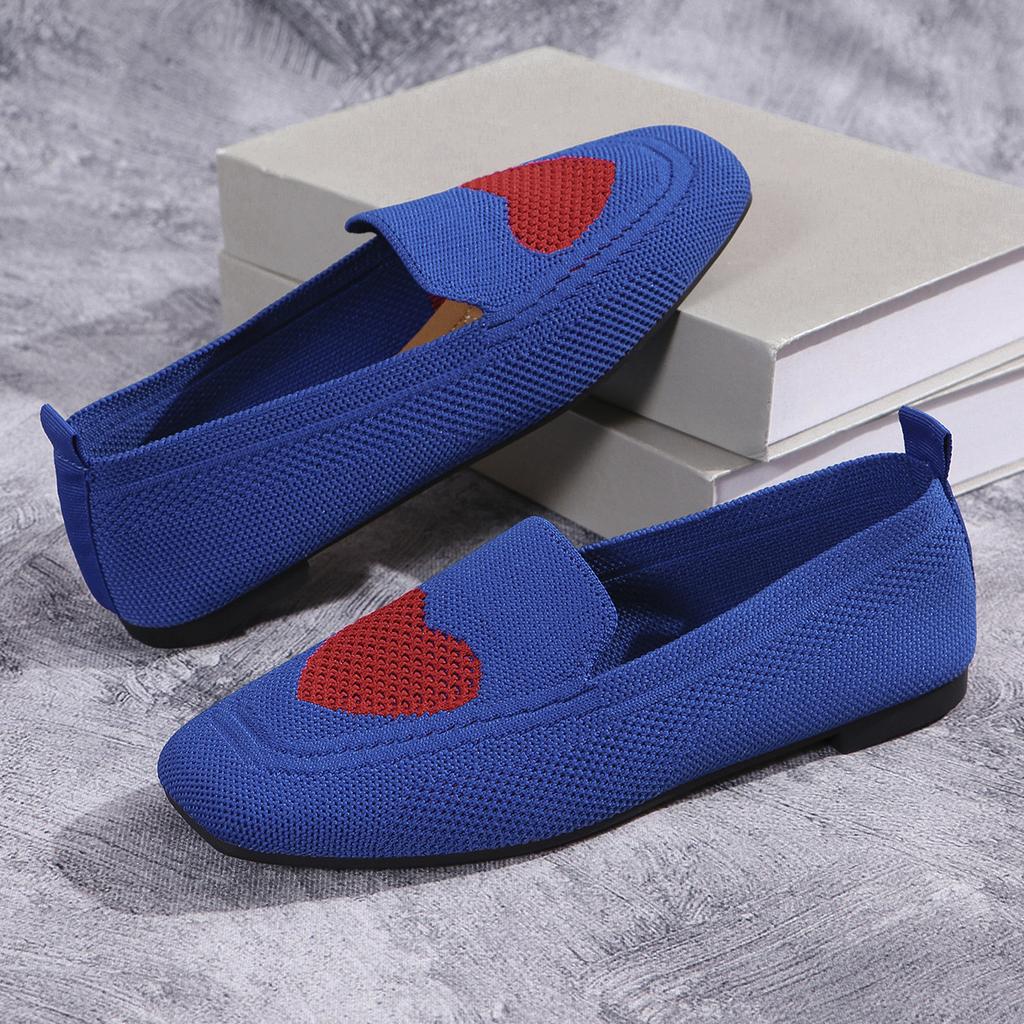 2025 Women's Summer New Large Flat Comfortable Mesh Casual Shoes Fashion High Quality Le Fu Shoes zapatos de mujer
