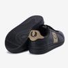 Fred Perry Men S Black Leather SneakerS Sfpm2416304 U78